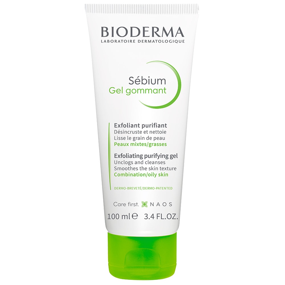 Bioderma SÉBIUM Gel gommant Gommage visage peaux grasses à tendenceacnéique