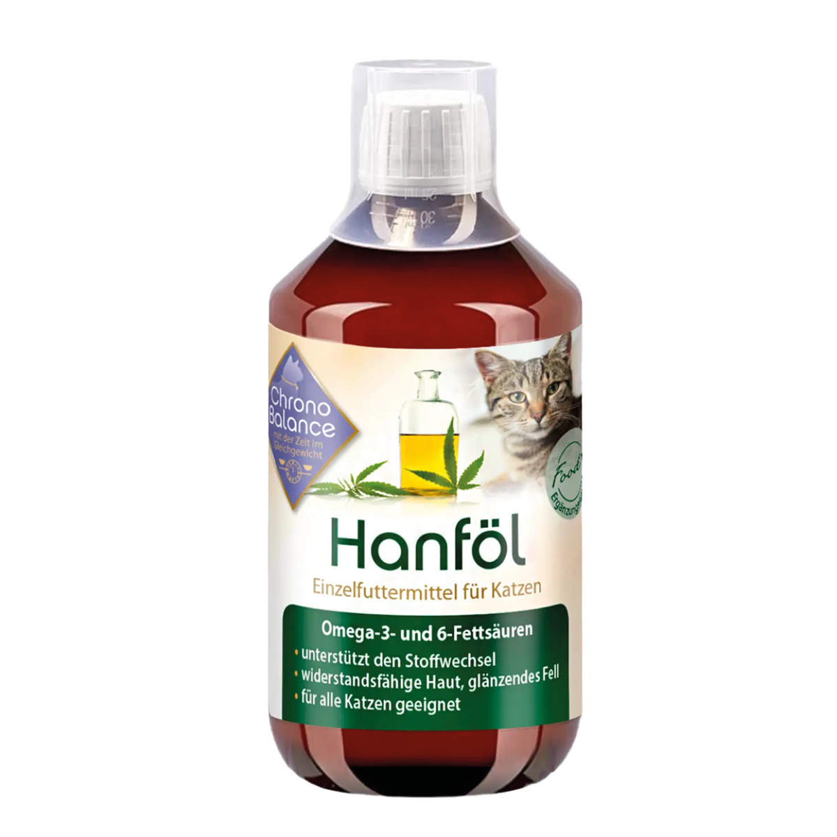 ChronoBalance Ergänzungsfutter & Aufzucht ChronoBalance Hanföl 500 ml