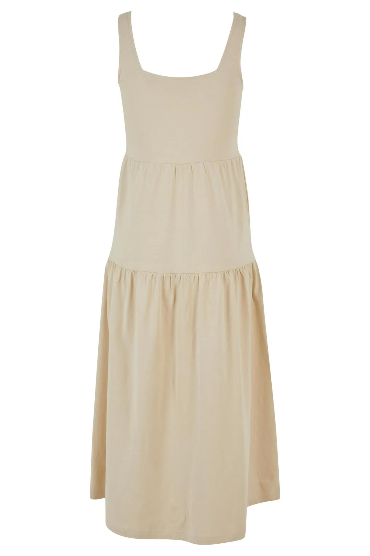 Urban Classics  Damen 7/8-langes Volant-Sommerkleid für Damen