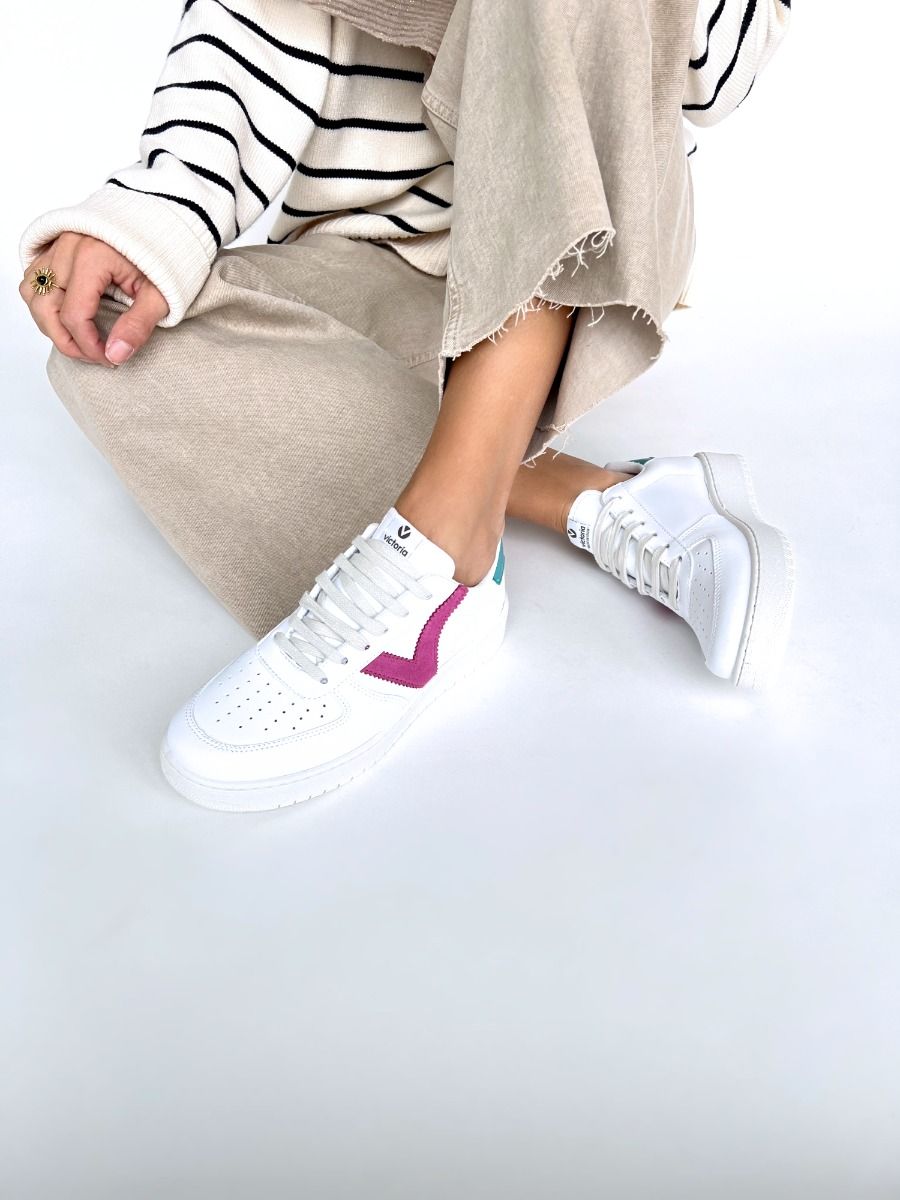 Victoria  1258201 MADRID - Blanc Fuchsia