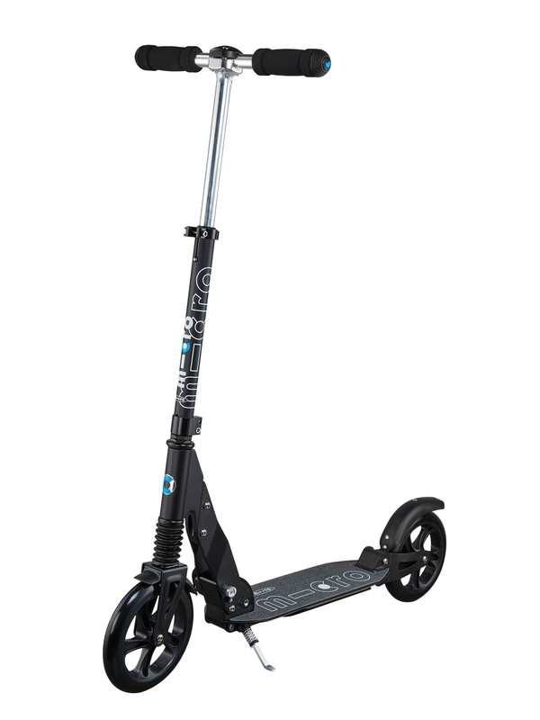 Trottinette avec suspension Noir