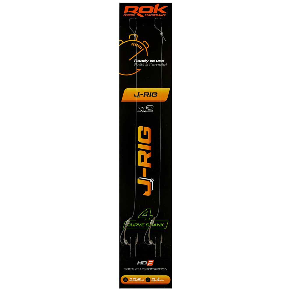 Rok J-Rig Curve Shank x2 Leader