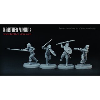 Female Berserkers (28 mm) (4)