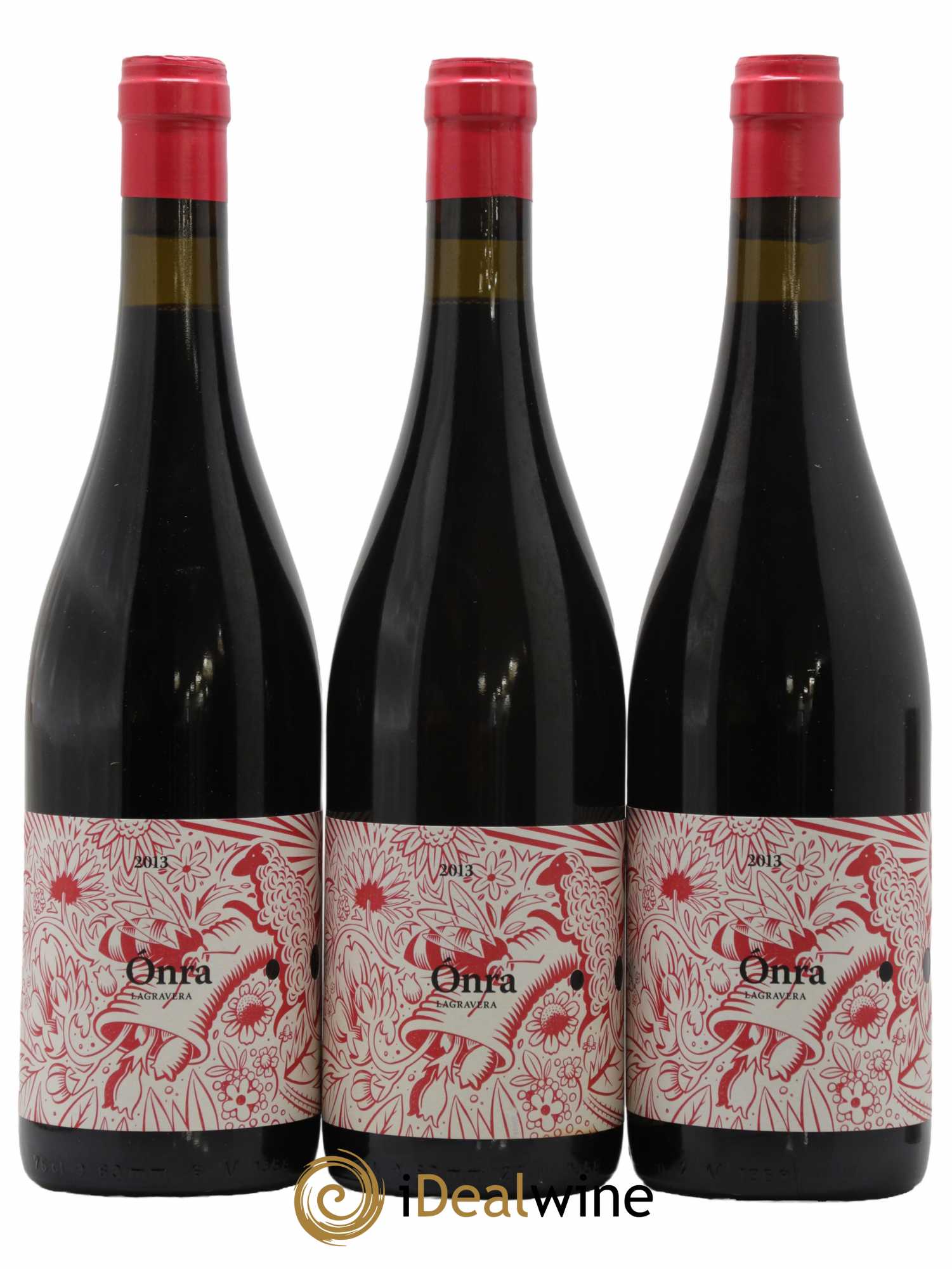 Espagne Costers de Segre Onra Lagravera 2013 - Lot de 3 Bouteilles