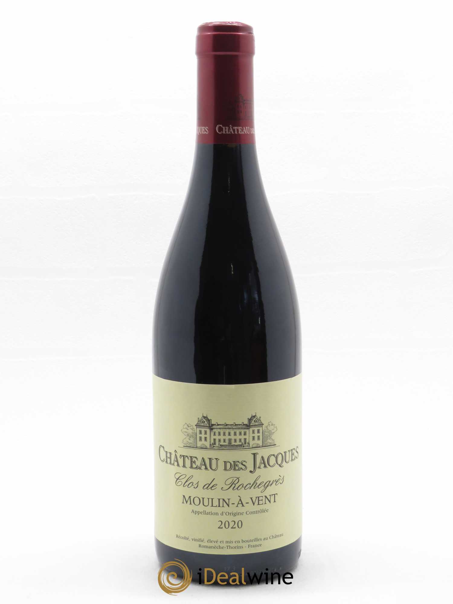 Moulin à Vent Clos de Rochegrès Château des Jacques  2020 - Lot de 1 Bouteille