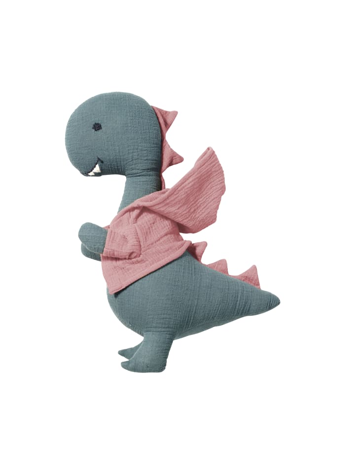 nordic coast company  Kuscheltier Musselin Dino Hannah - ca. 40 cm günstig kaufen onesize