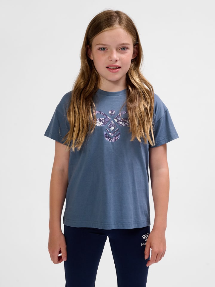 Hummel Hummel T-Shirt Hmllibi Mädchen in BERING SEA günstig kaufen
