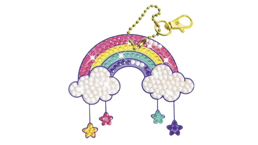 DIAMONDZ CRYSTAL PAINTING Keychain Set Unicorn