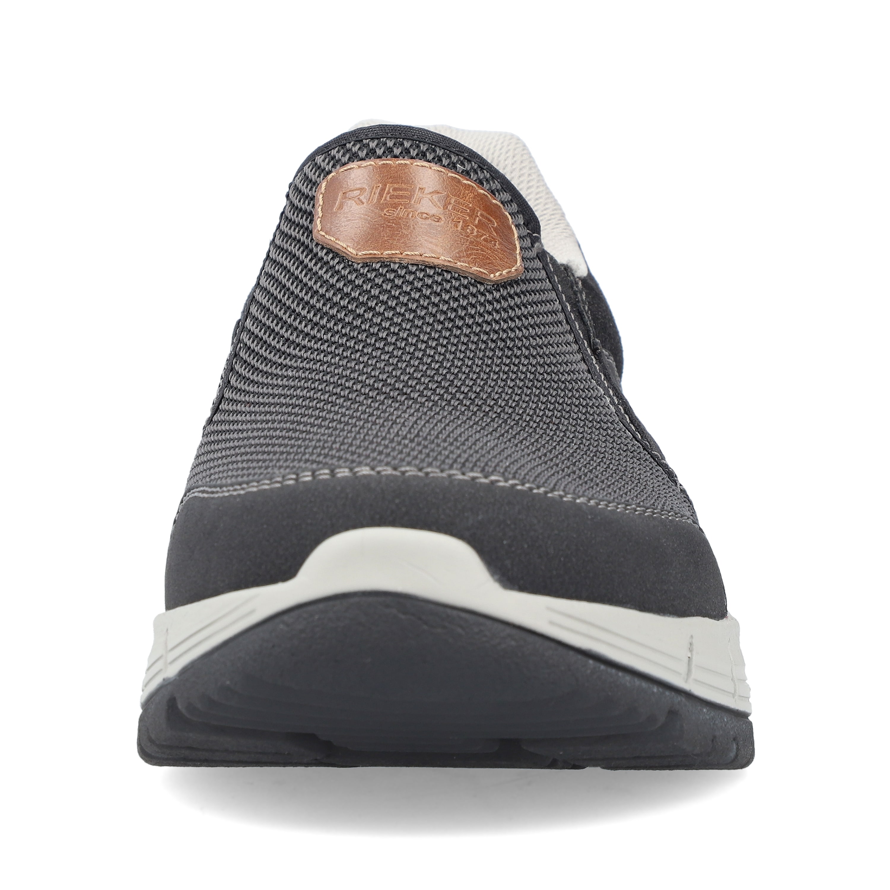 Rieker Herren Slipper asphaltgrau