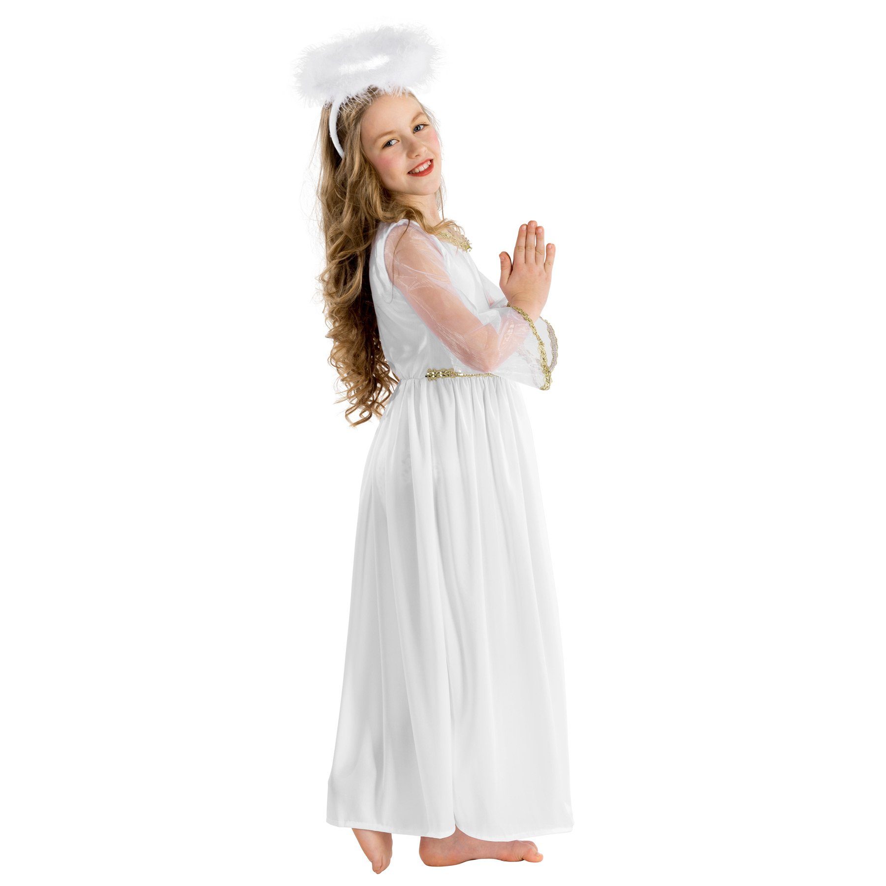 dressforfun Engel-Kostüm Mädchenkostüm zauberhafter Engel