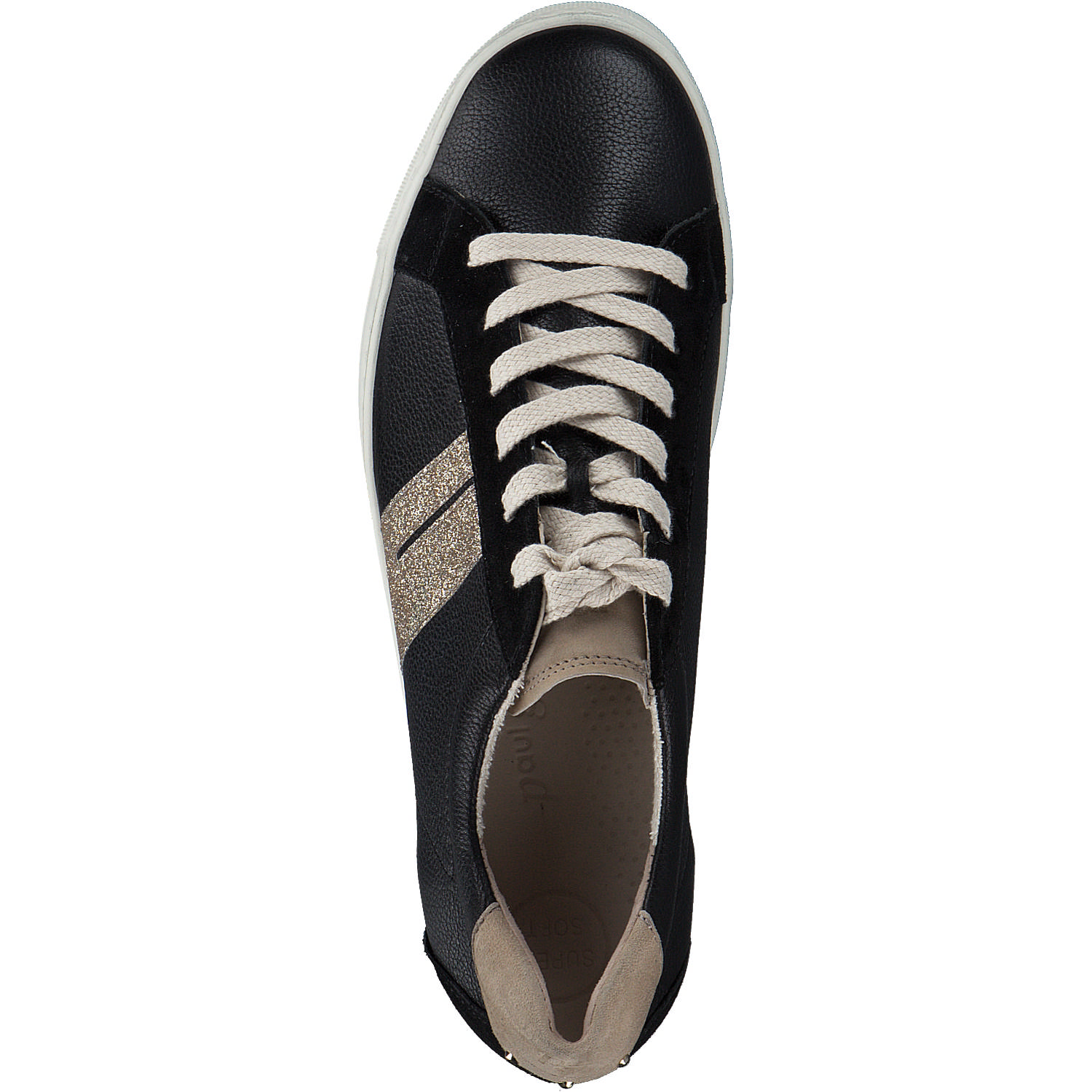 Paul Green 5330, Schnürschuhe, Damen, Schwarz