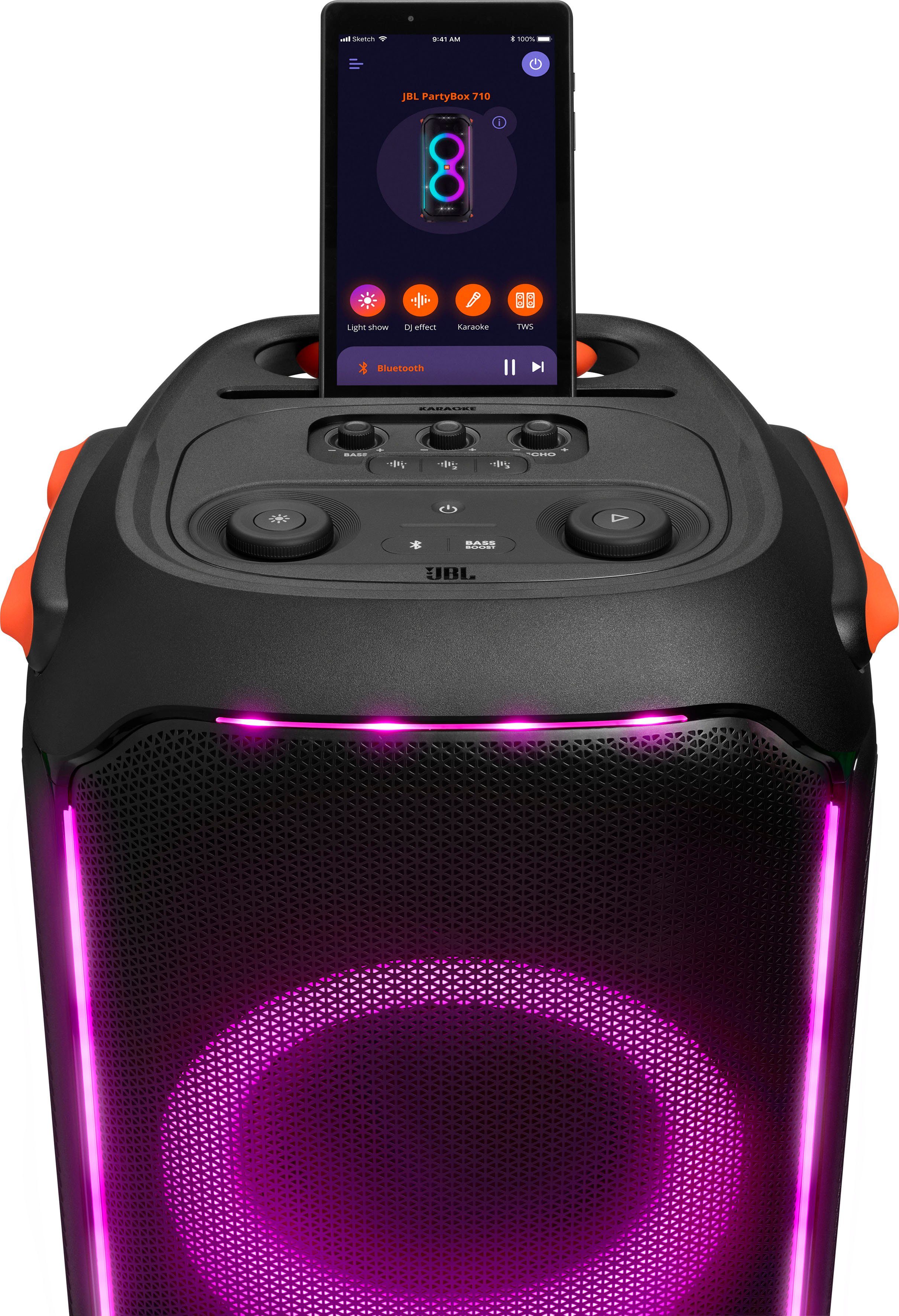 JBL PartyBox 710 Party-Lautsprecher (Bluetooth, 800 W)