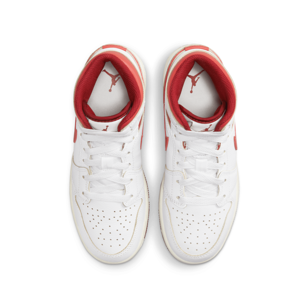 NIKE JORDAN 1 Mid SE GS FJ3464-160 / weiss