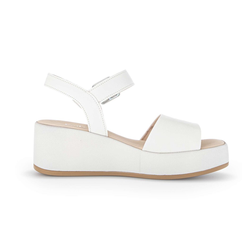 Gabor fashion Plateau Sandale creme
