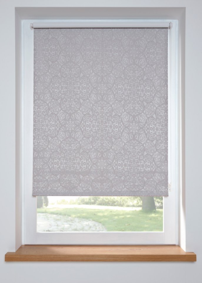 Verdunkelungsrollo Jacquard mit Ornameten