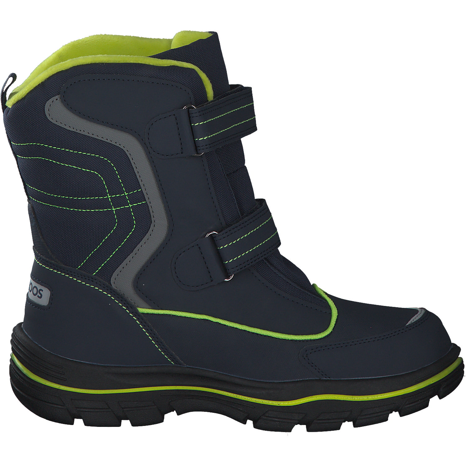 KangaROOS K-Leno V RTX 18780, Winterstiefel, Kinder, dk navy/lime