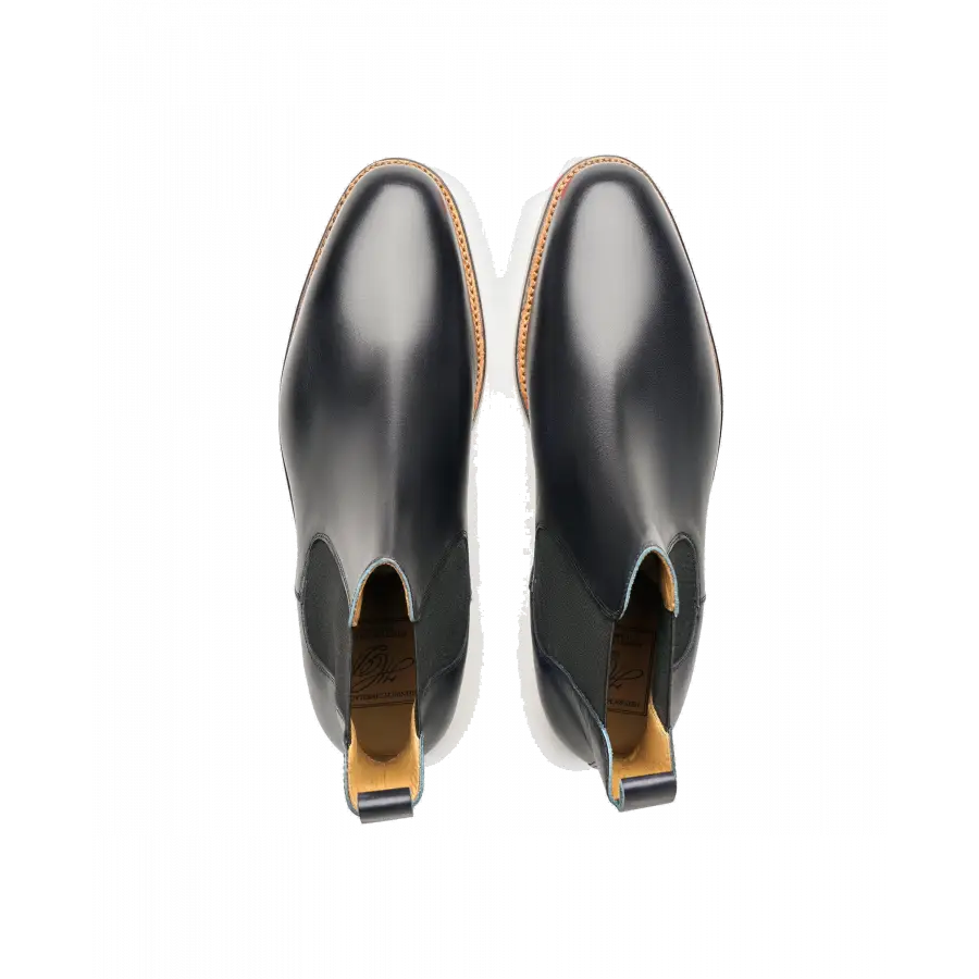 Heinrich Dinkelacker - Chelsea Boots LUZERN PLAIN TC Toscana calf - blau