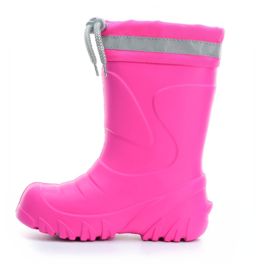 Demar Mammut rosa Gummistiefel AD mit Woll-Innensocke