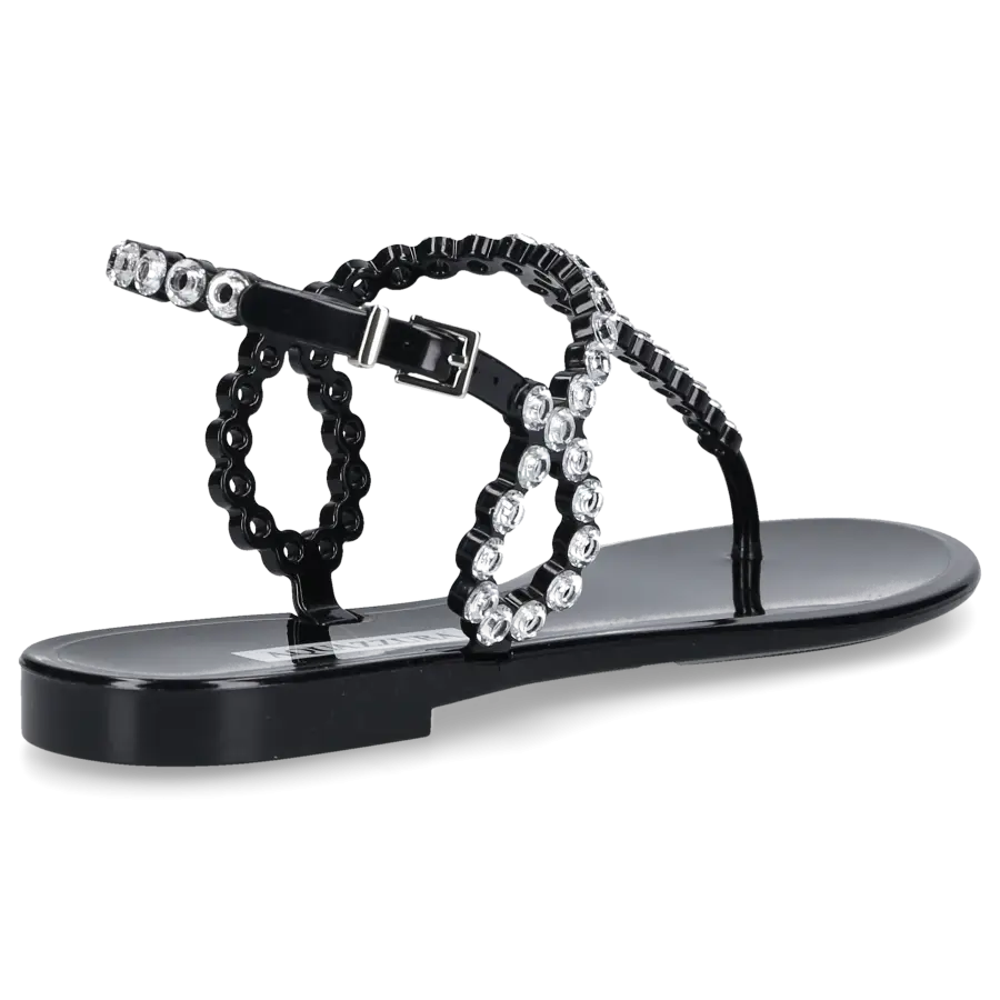 Aquazzura - Sandalen ALMOST BARE PVC - schwarz