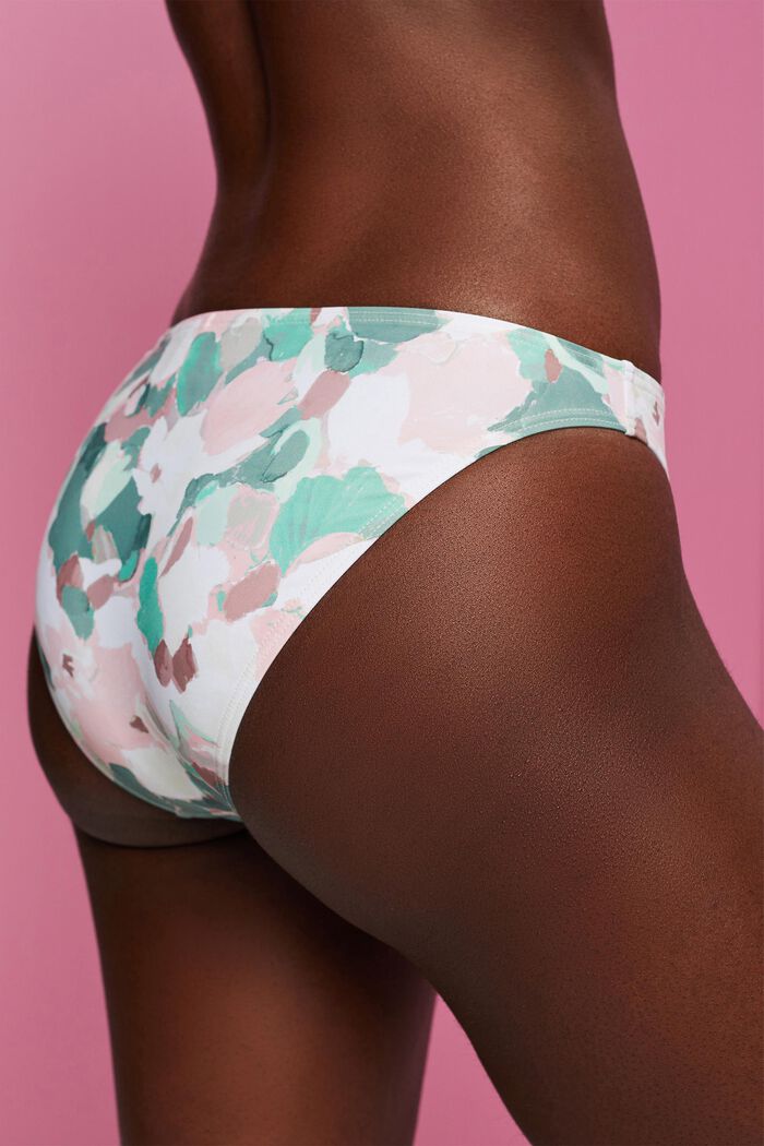 Recycelt: Gemusterte Bikinihose
