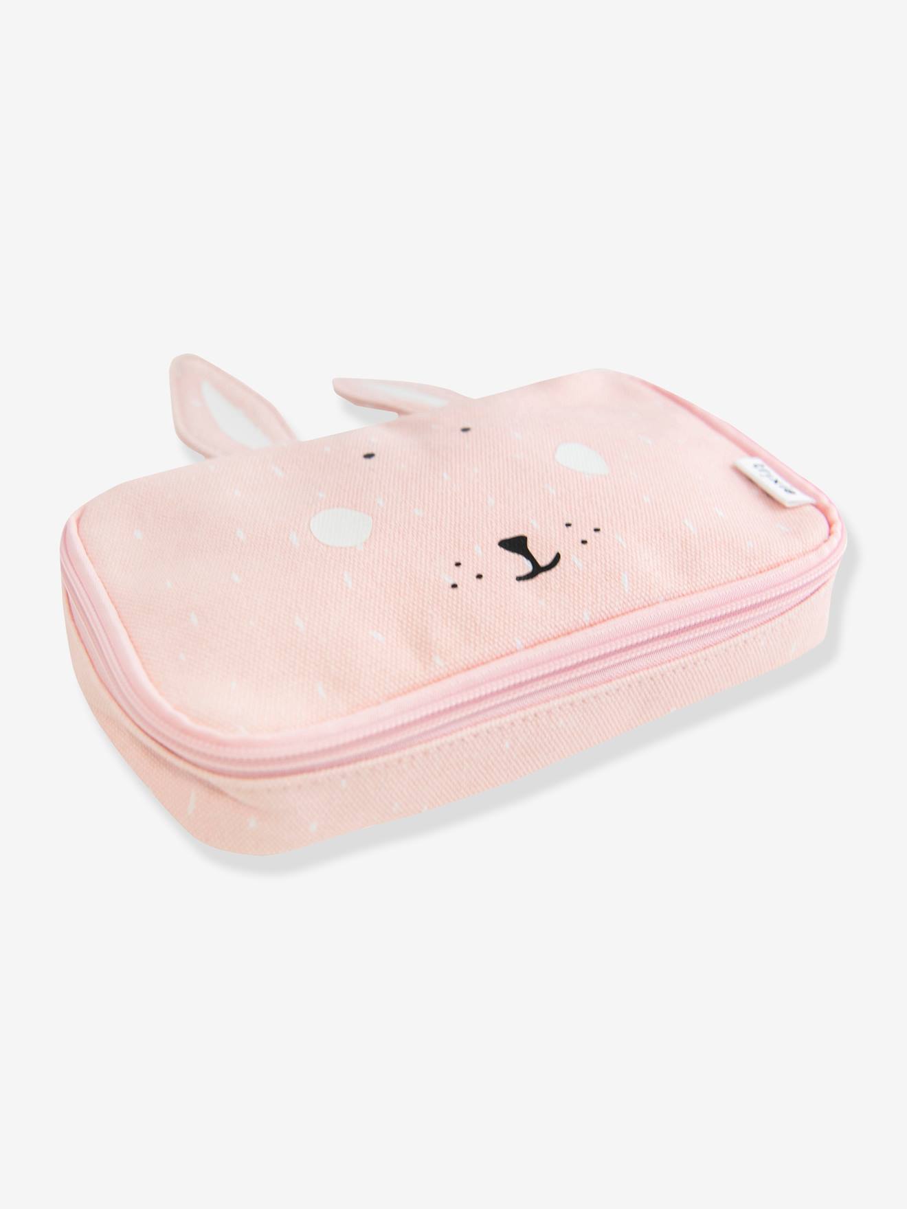 Trousse d'école rectangulaire animal Trixie mrs rabbit