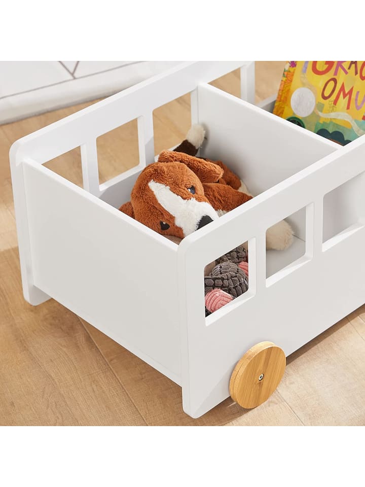 SoBuy Kinderregal in Weiß - (B)68 x (H)33 x (T)43cm günstig kaufen onesize