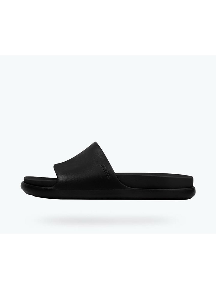 Native Pantoletten in Schwarz günstig kaufen