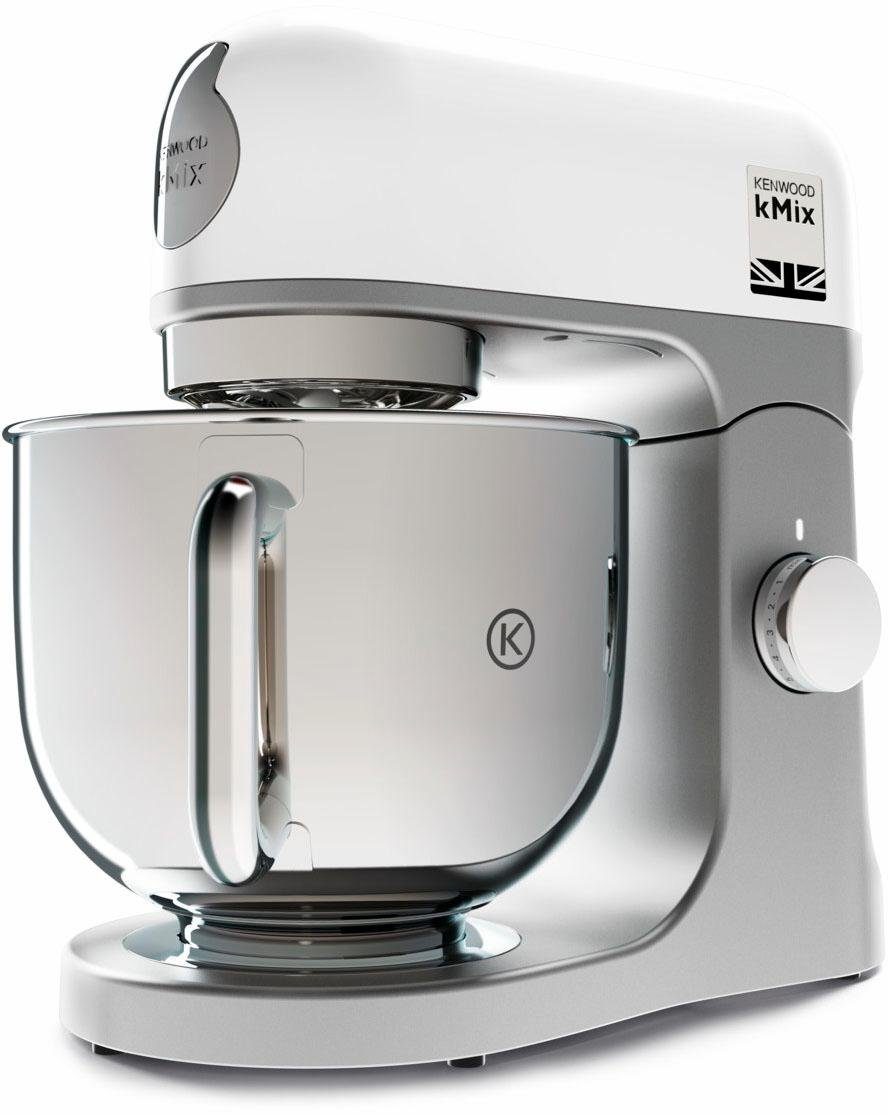 KENWOOD Küchenmaschine kMix KMX 750WH, 1000 W, 5 l Schüssel, inkl. 3-tlg. Patisserie-Set und 5l Schüssel
