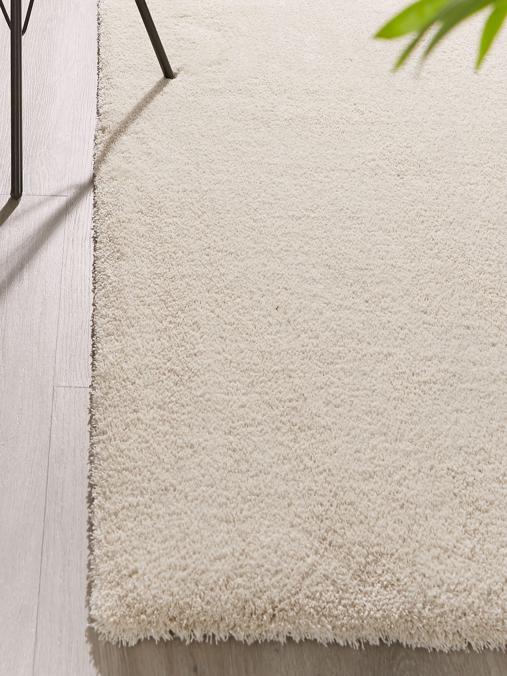 Sensation Hochflor-Teppich, Weiss