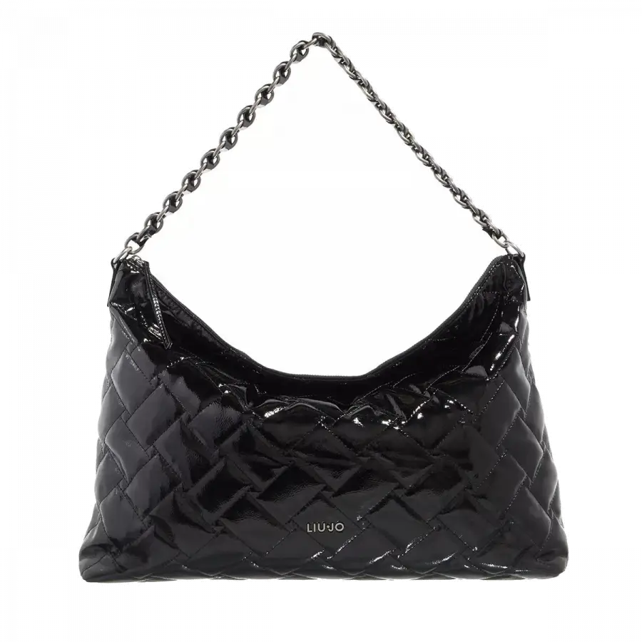 LIU JO - Liu Jo Shoulder Bags Metallkette Black - schwarz