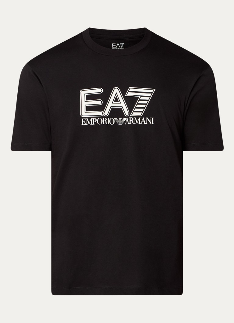 Tricou Emporio Armani cu logo imprimat