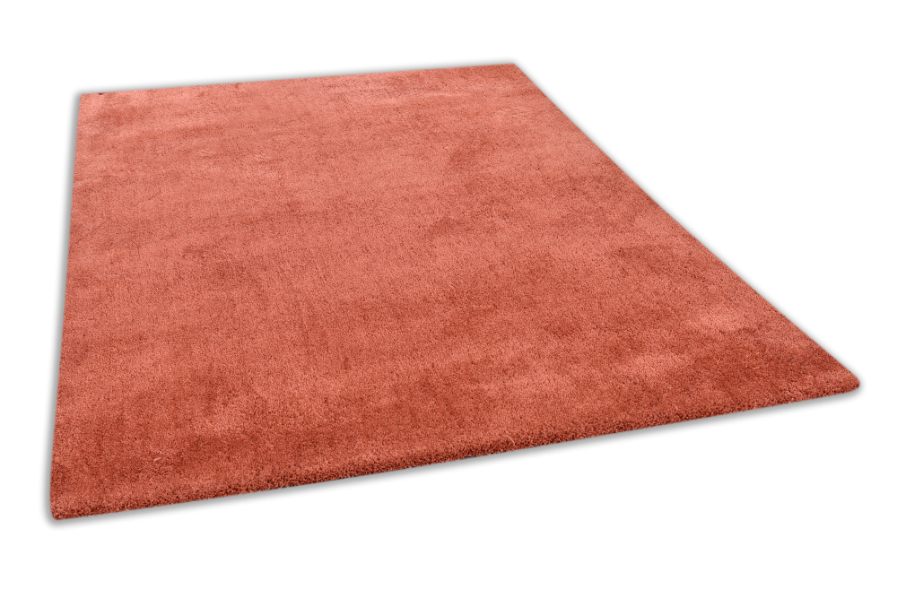 Hochflorteppich Cozy rust