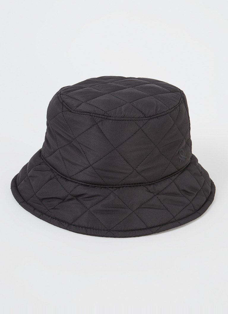 Klobouk Benetton Bucket s prošívaným vzorem