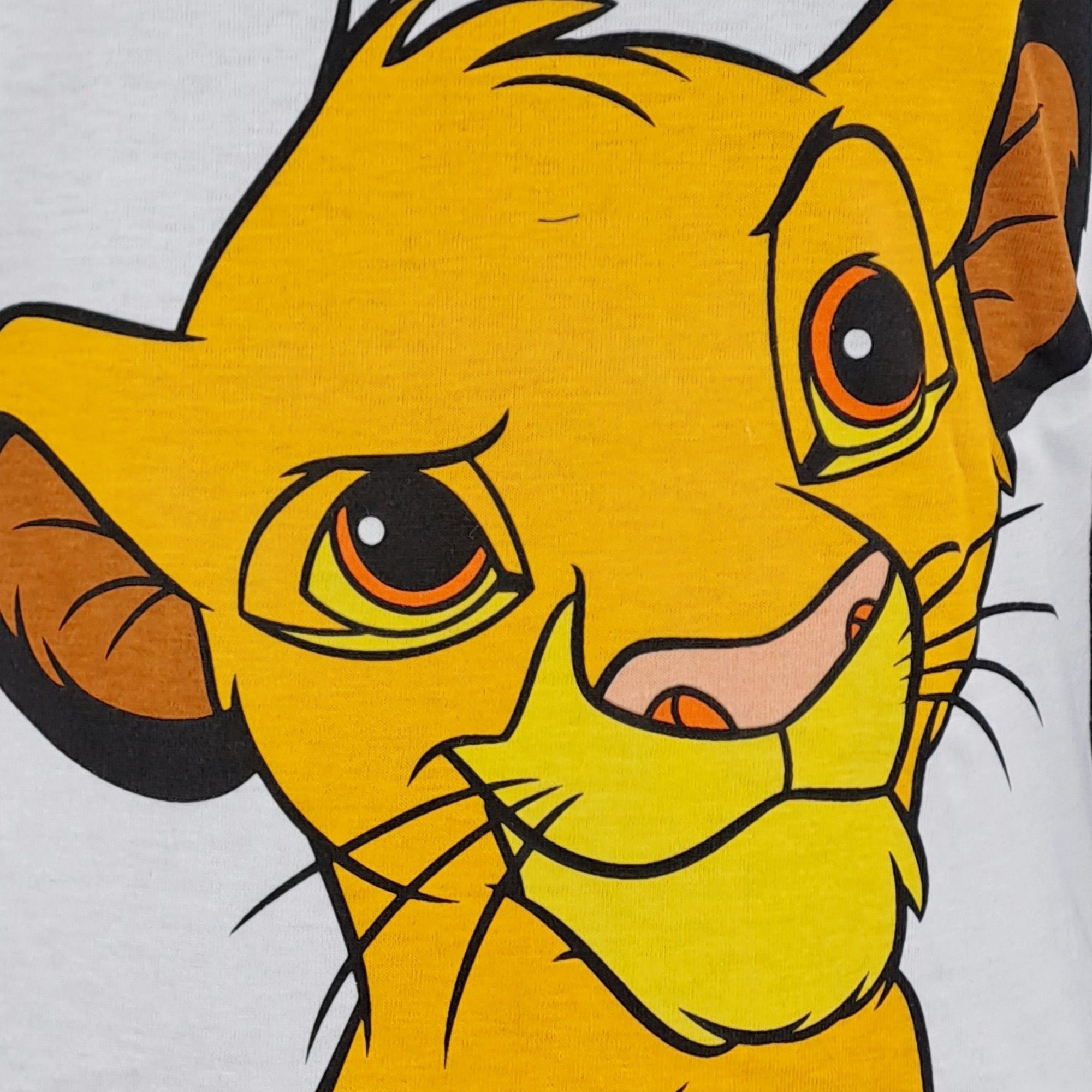 The Lion King Shorts König der Löwen Simba Sommerset Shorts plus T-Shirt Gr. 98 bis 128, 100% Baumwolle