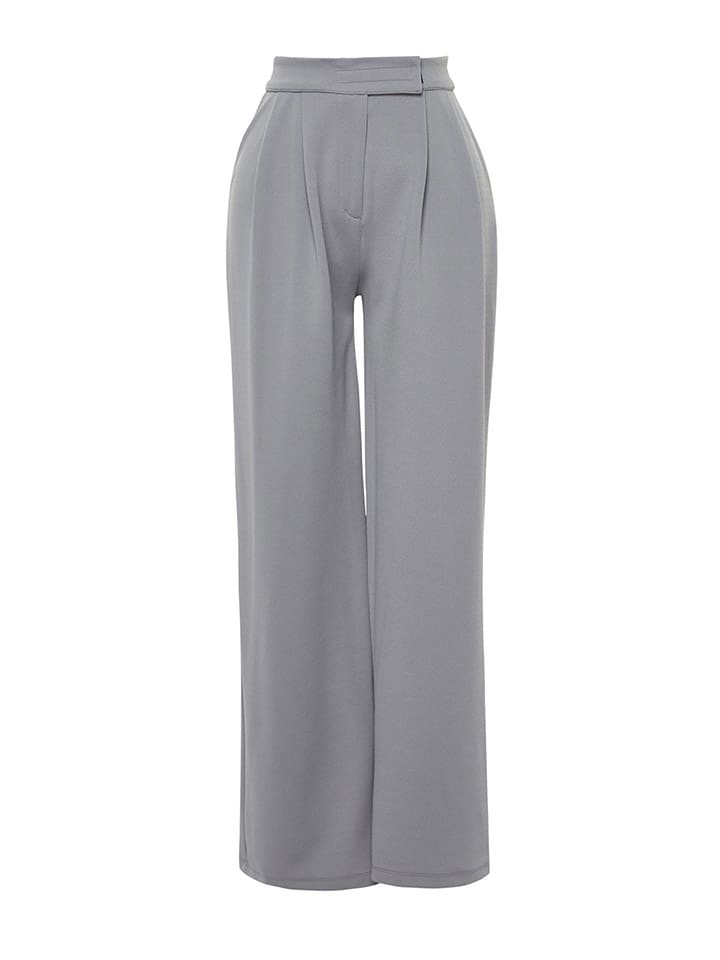 trendyol Marlenehose in Grau günstig kaufen