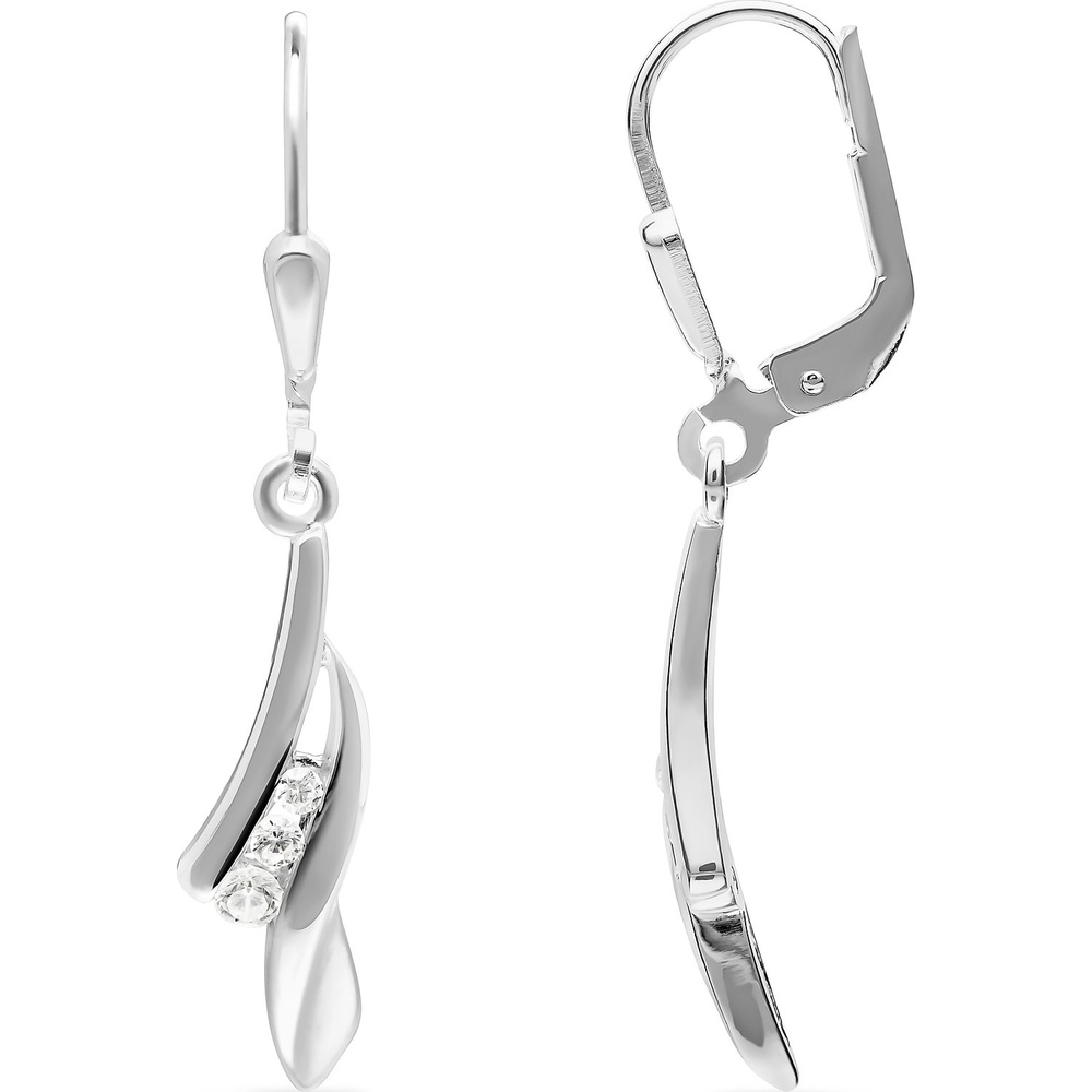 FAVS Boucles d'oreilles 925 Argent Boucles d'oreilles