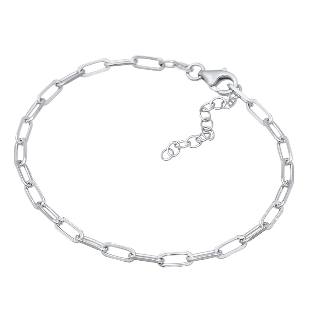 Nenalina Nenalina Bracelet Femmes Maillons Porte de charms Basique en Argent Sterling 925 Bracelet