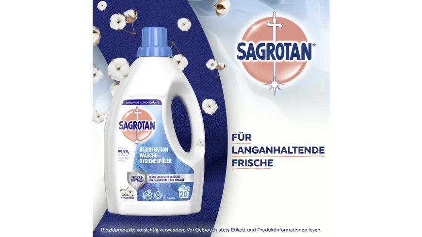 SAGROTAN Wäsche-Hygienespüler Frisch 1.5 l