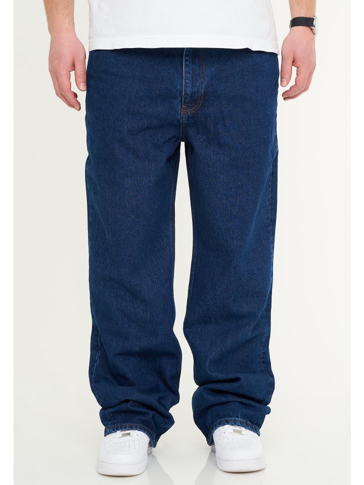 DAILY COTTON Jeans - DCCOTIA Lange Hose Loose-Fit Baggy in Medium Blue günstig kaufen