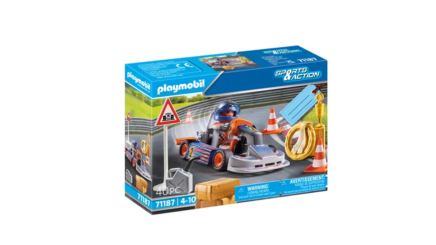 PLAYMOBIL 71187 - Sports & Action - Racing-Kart