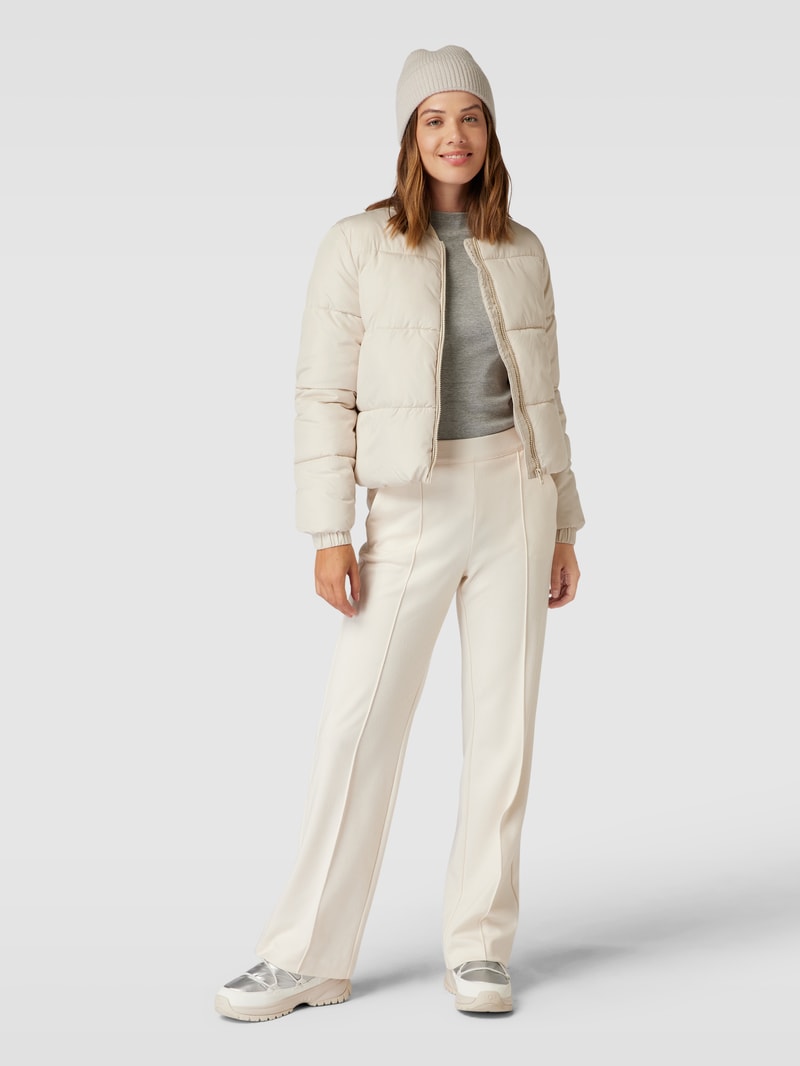Steppjacke in verkürzter Passform Modell 'LUCY' in offwhite