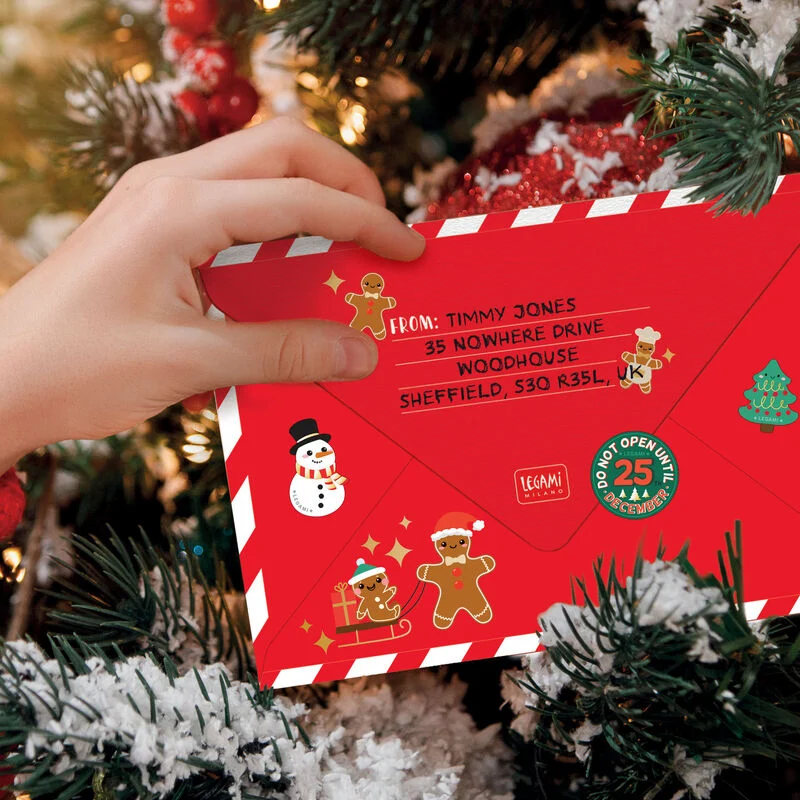 Listo para escribir una carta a Papá Noel