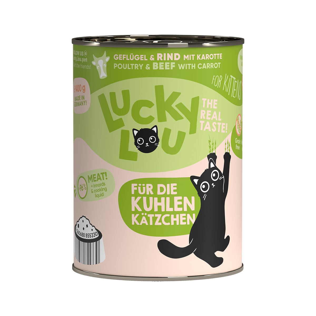Lucky Lou Lifestage Kitten Geflügel & Rind kaufen bei ZooRoyal