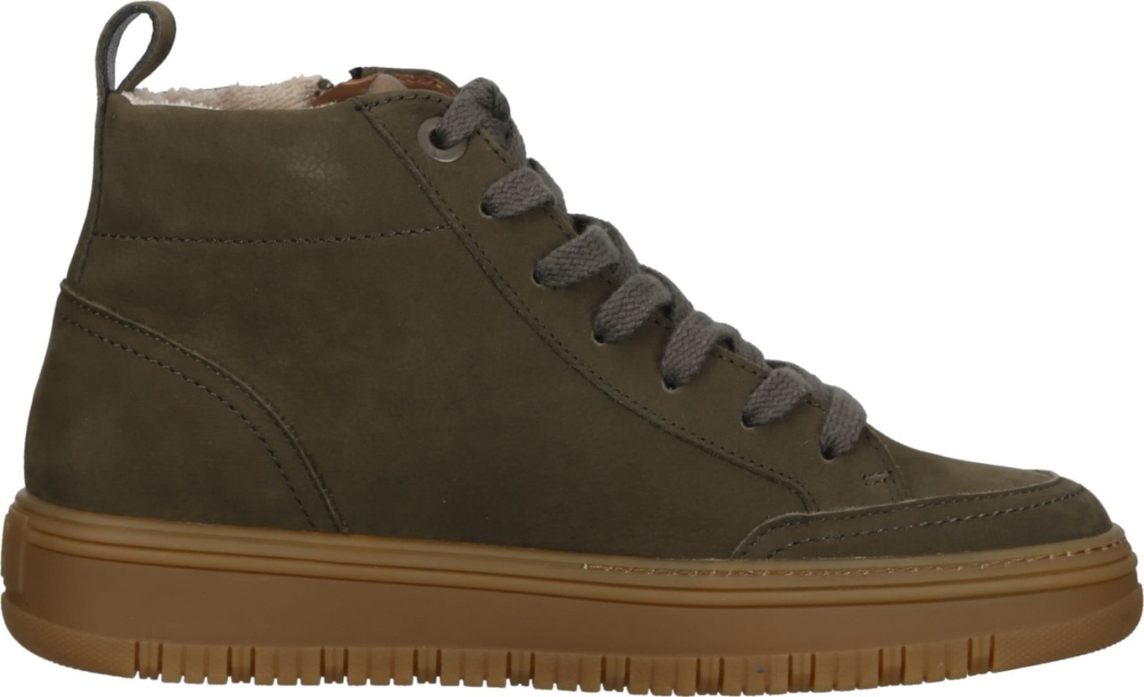 PAUL GREEN Stiefeletten grün Sportnub/Napm. military/messin