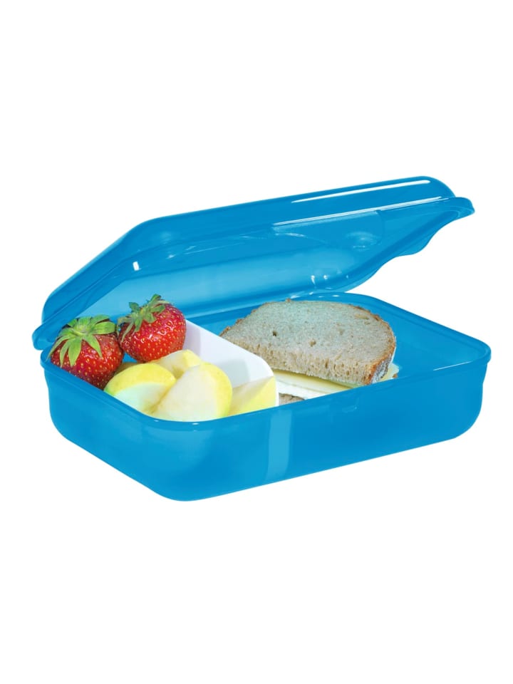 Step by Step Brotzeitbox, mit Klickverschluss in Mermaid Bella, Blau günstig kaufen onesize