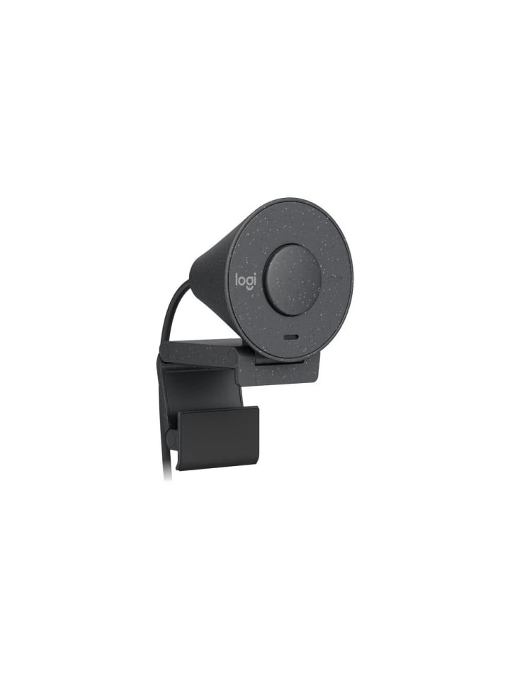 Logitech Full HD 1080p Logitech Webcam BRIO 305 mit integrierter Abdeckblende in Grau günstig kaufen onesize