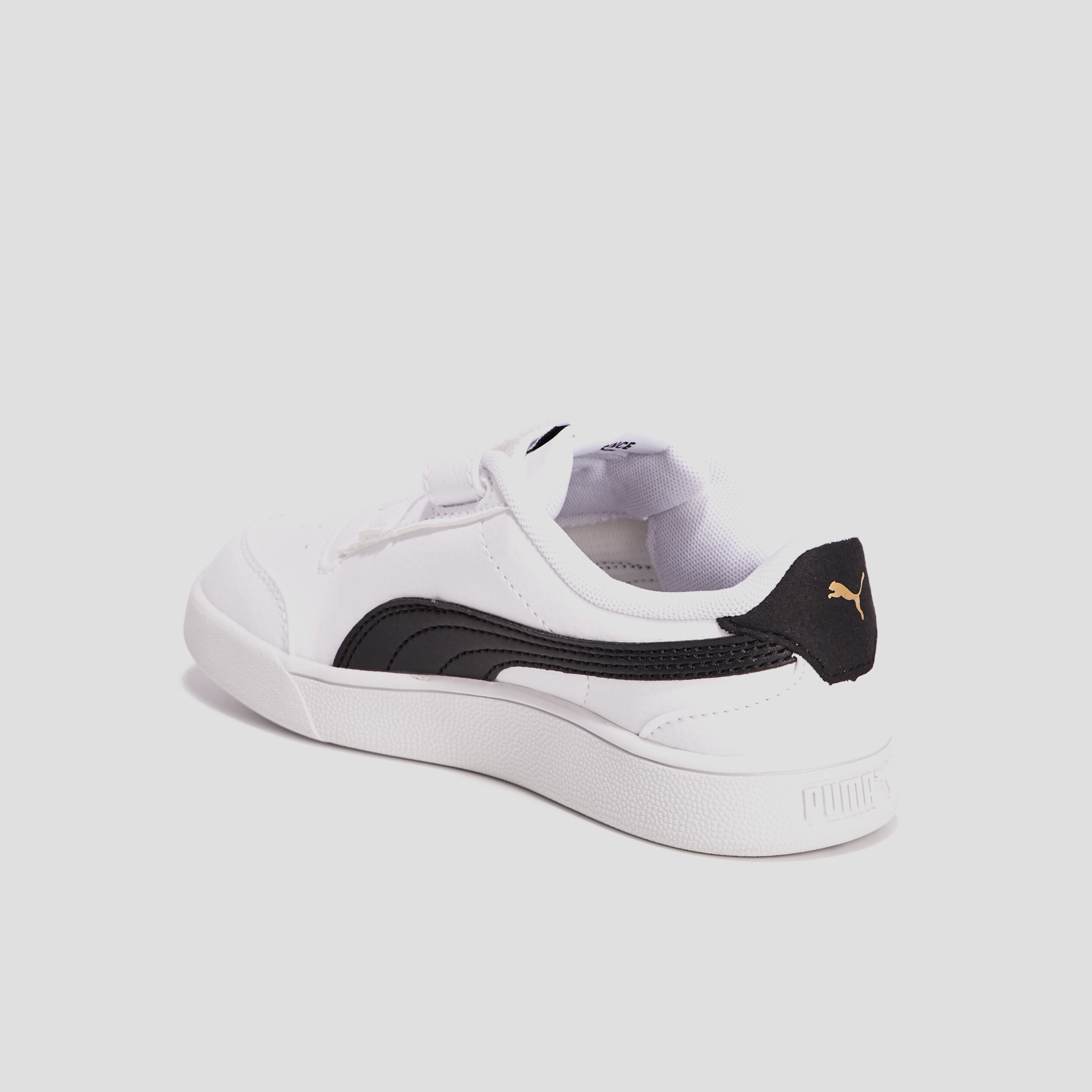 Tennis à scratchs Puma Shuffle blanc garçon | La Halle