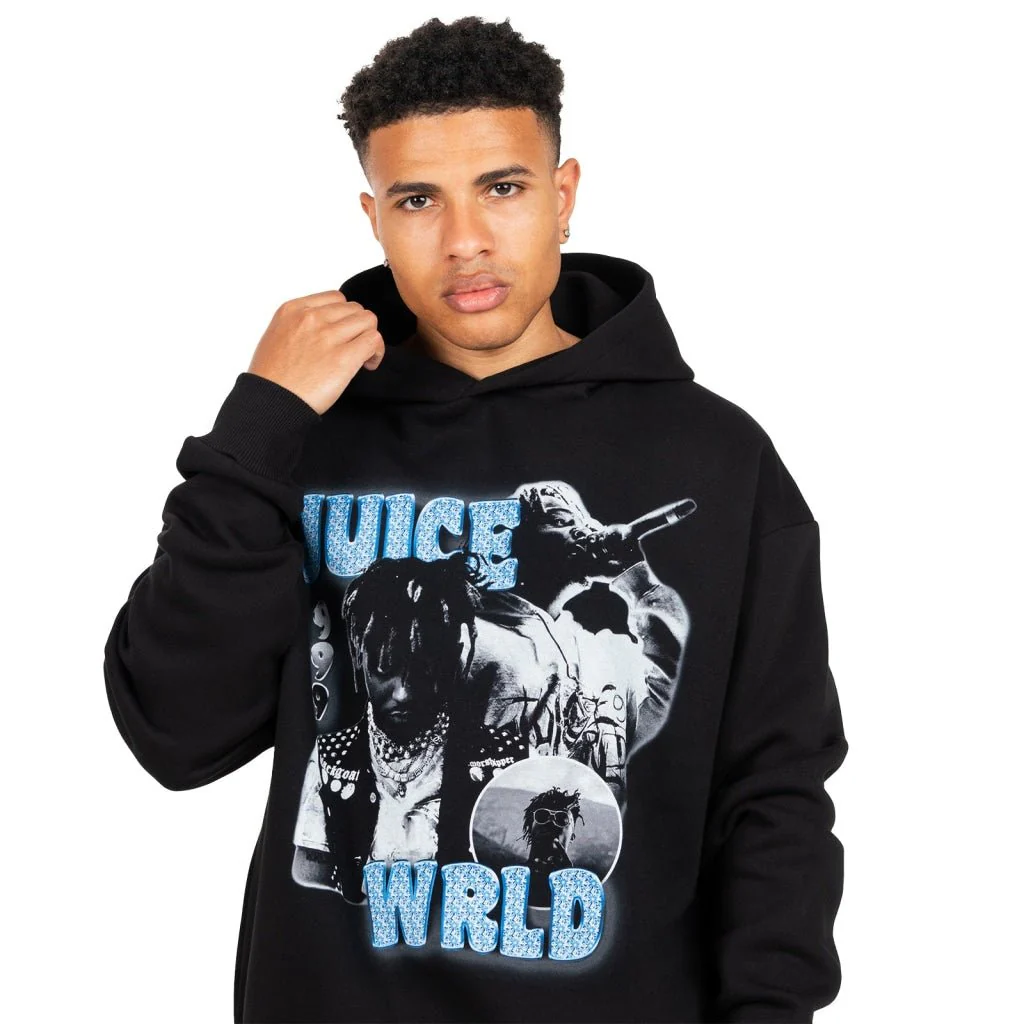 JUICE WORLD HOODIE BLACK