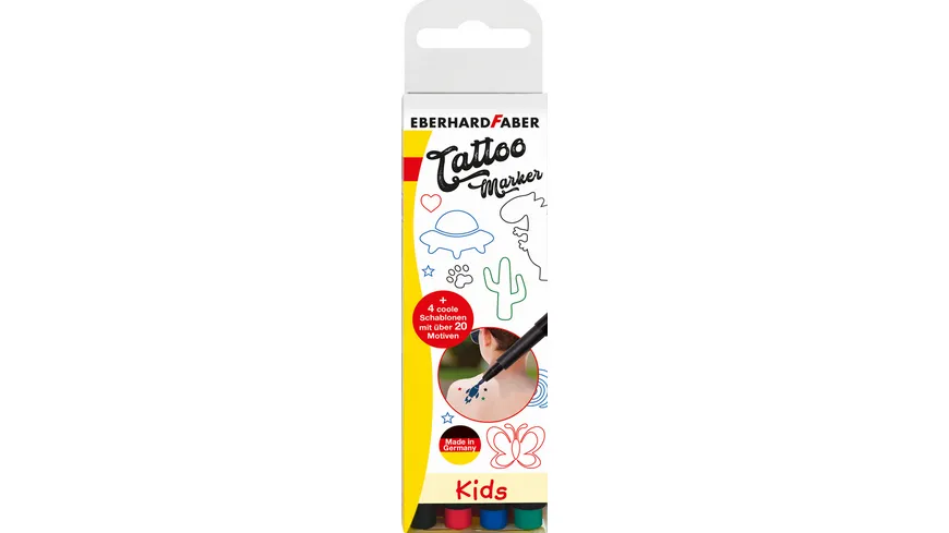 EBERHARD FABER Hautmarker Tattoo Marker Kids