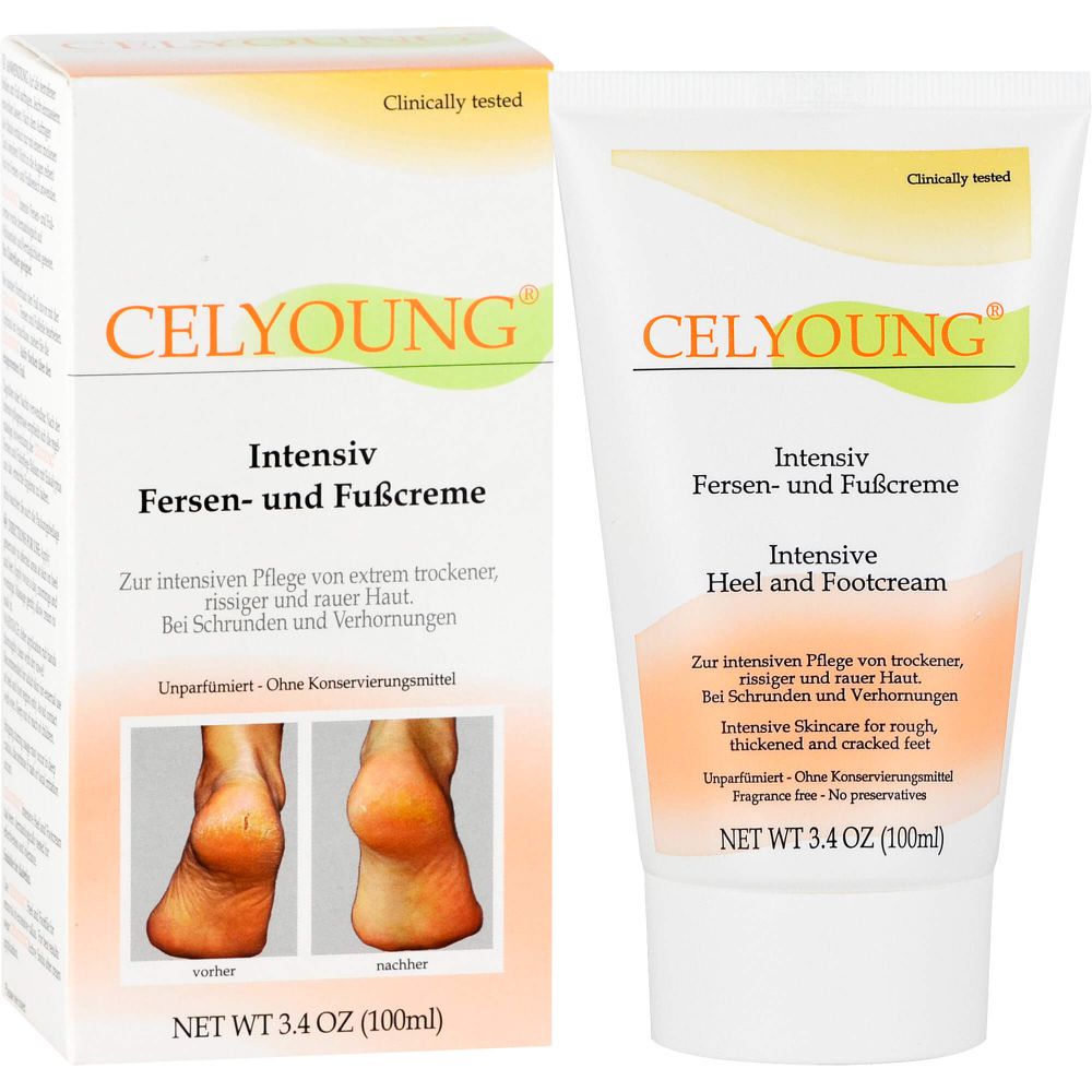 CELYOUNG Intensiv Fersen- und Fußcreme